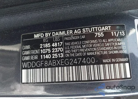 2014 Mercedes-Benz C 300 Luxury 4Matic from USA, damaged, VIN WDDGF8ABXEG247400